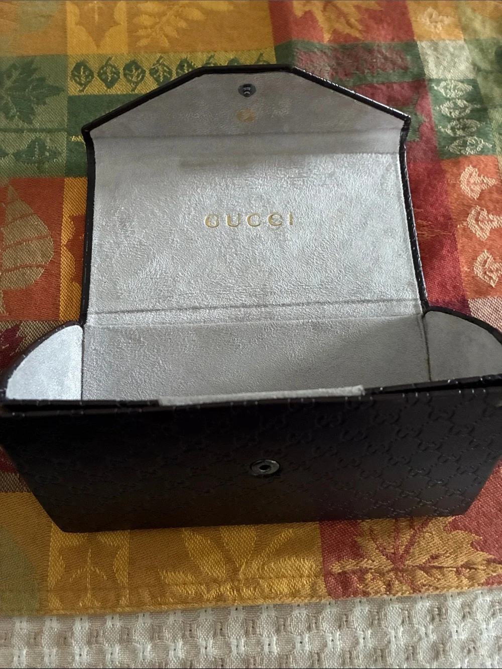 Gucci Dark Brown Hard Case